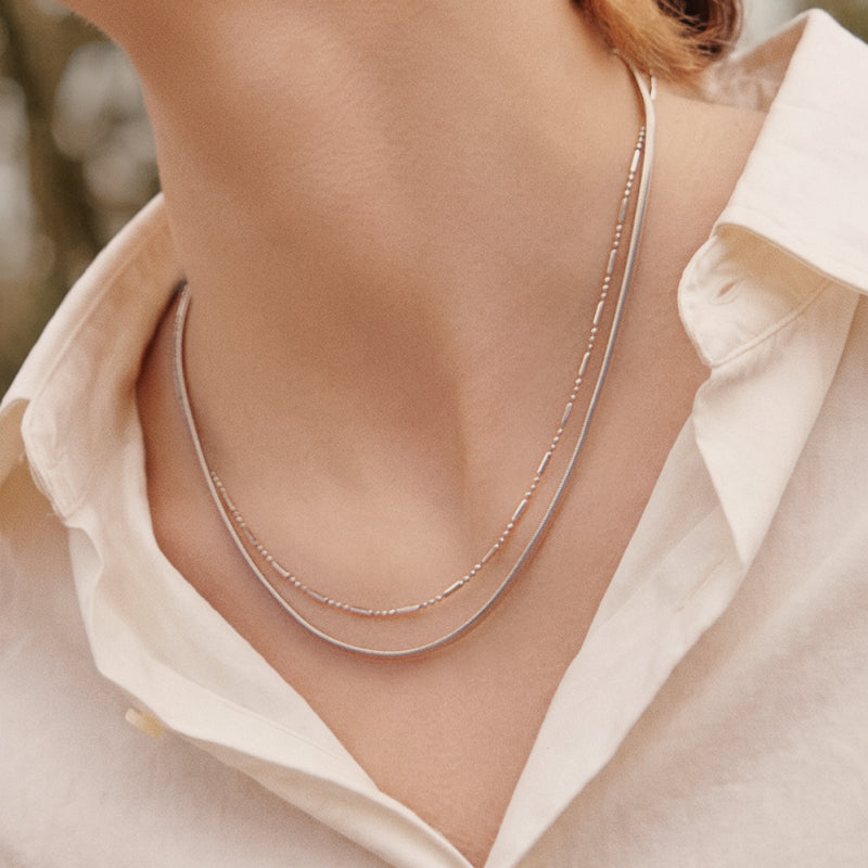 Silver Minimalist Necklace