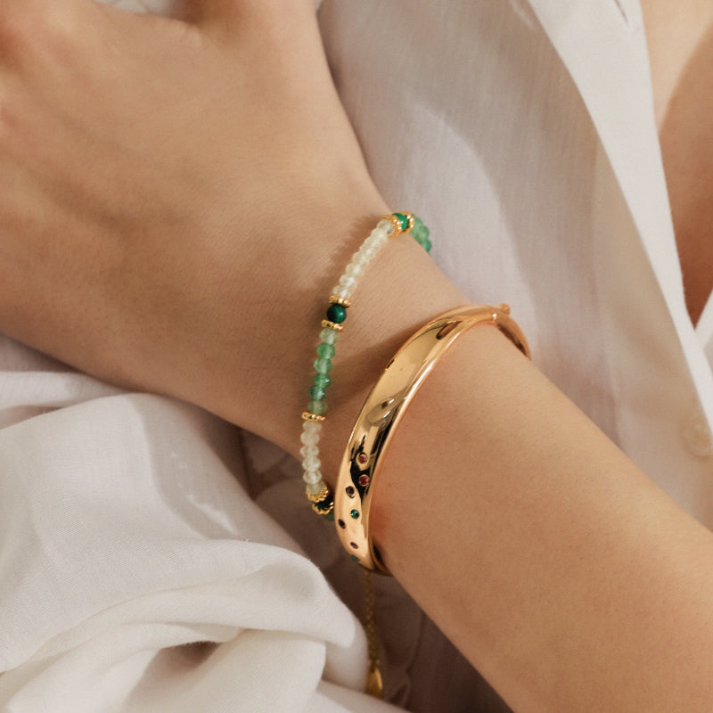 Golden Bagel Bracelet