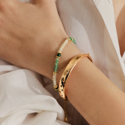 Golden Bagel Bracelet