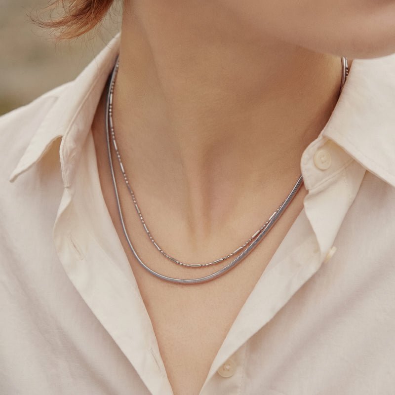Silver Minimalist Necklace