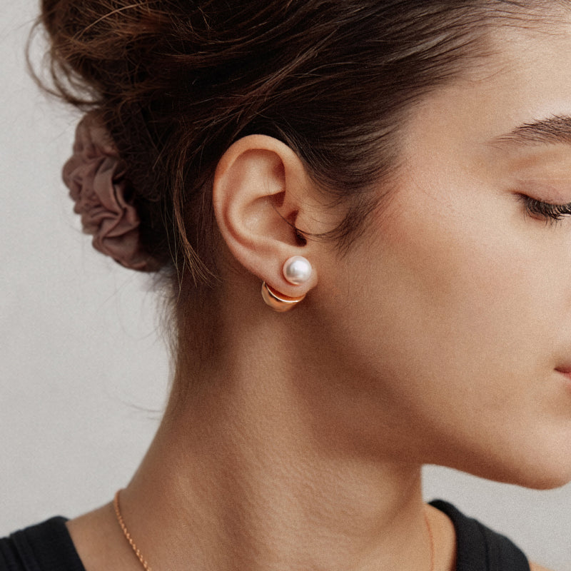 Gold Coffee Milk Studs
