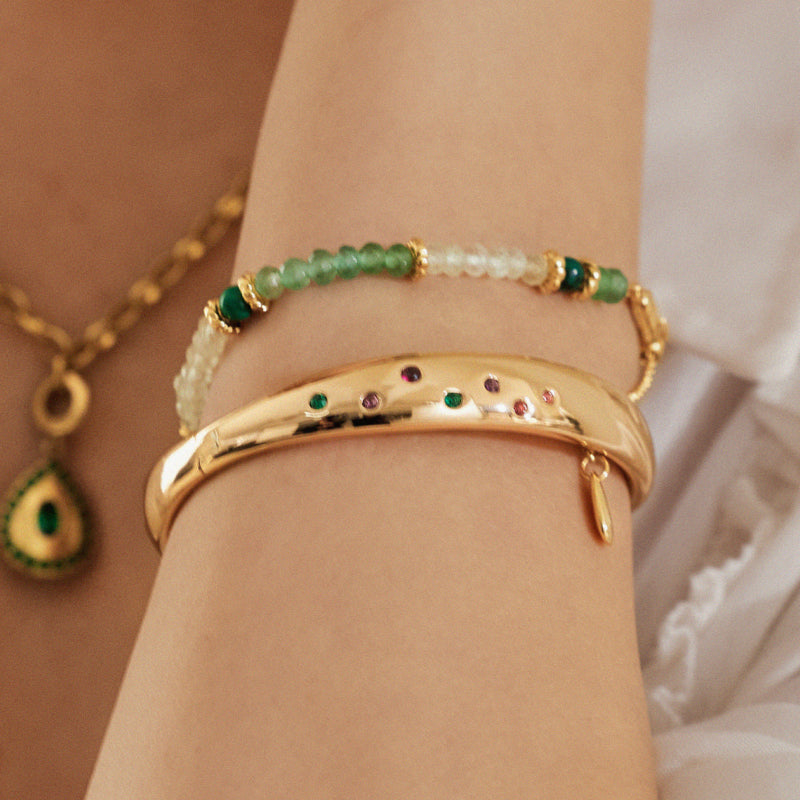 Golden Bagel Bracelet