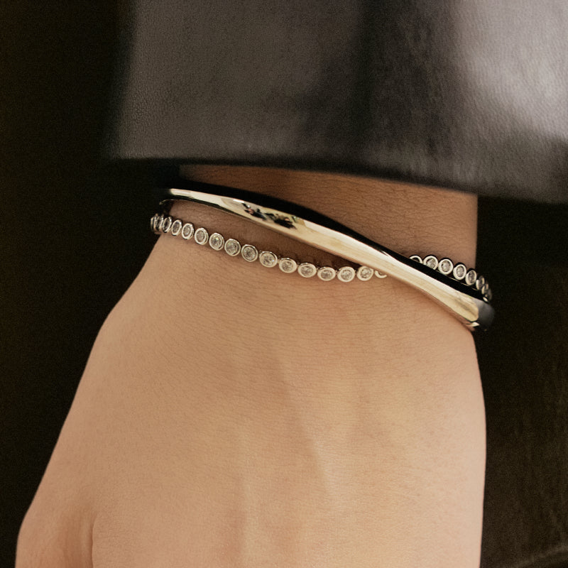 Silver Sugar Tennis Bracelet