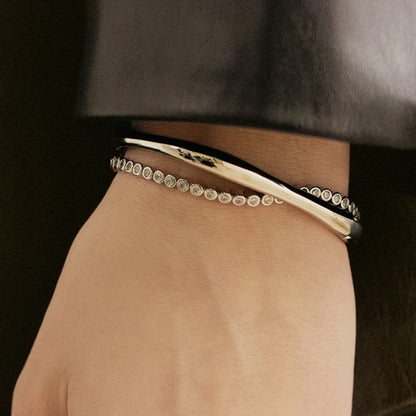 Silver Sugar Tennis Bracelet