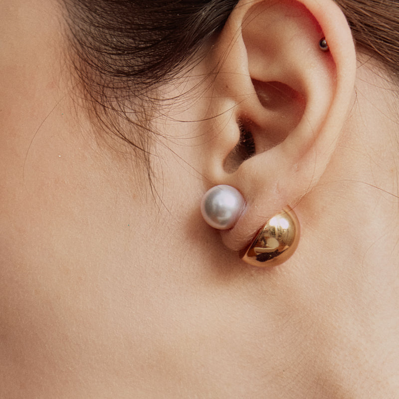 Gold Coffee Milk Studs