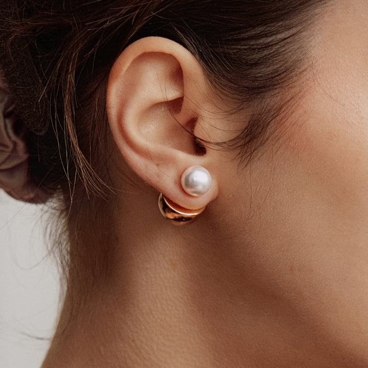 Gold Coffee Milk Studs