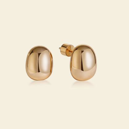 Golden Coffee Bean Studs