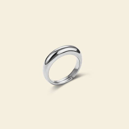 Silver Coffee Mug Ring [Middle Size]