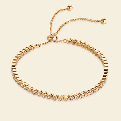 Golden Sugar Tennis Bracelet
