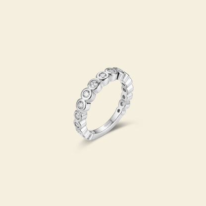 Silver Sugar Tennis Ring