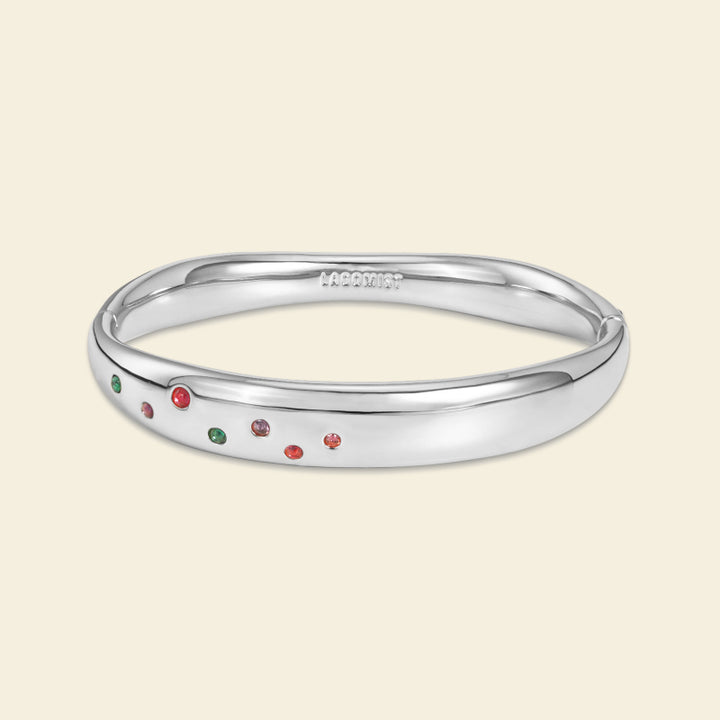 Silver Bagel Bracelet