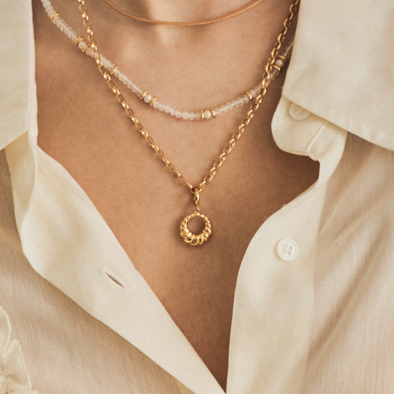 Croissant Necklace