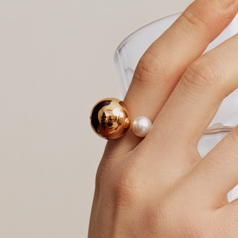 Golden Coffee Milk Ring