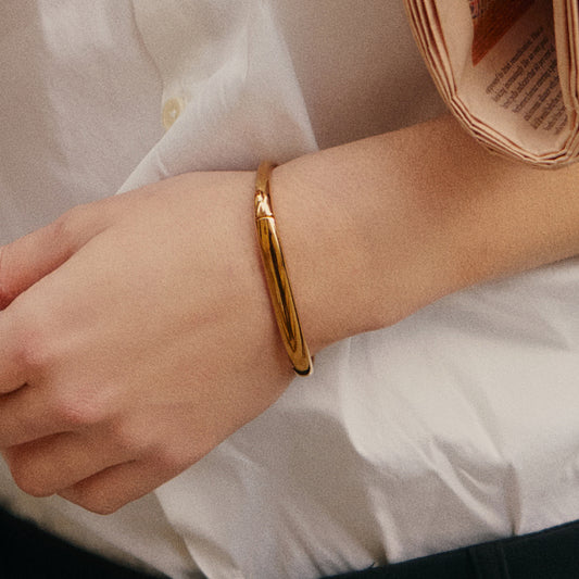 Golden Coffee Mug Bracelet